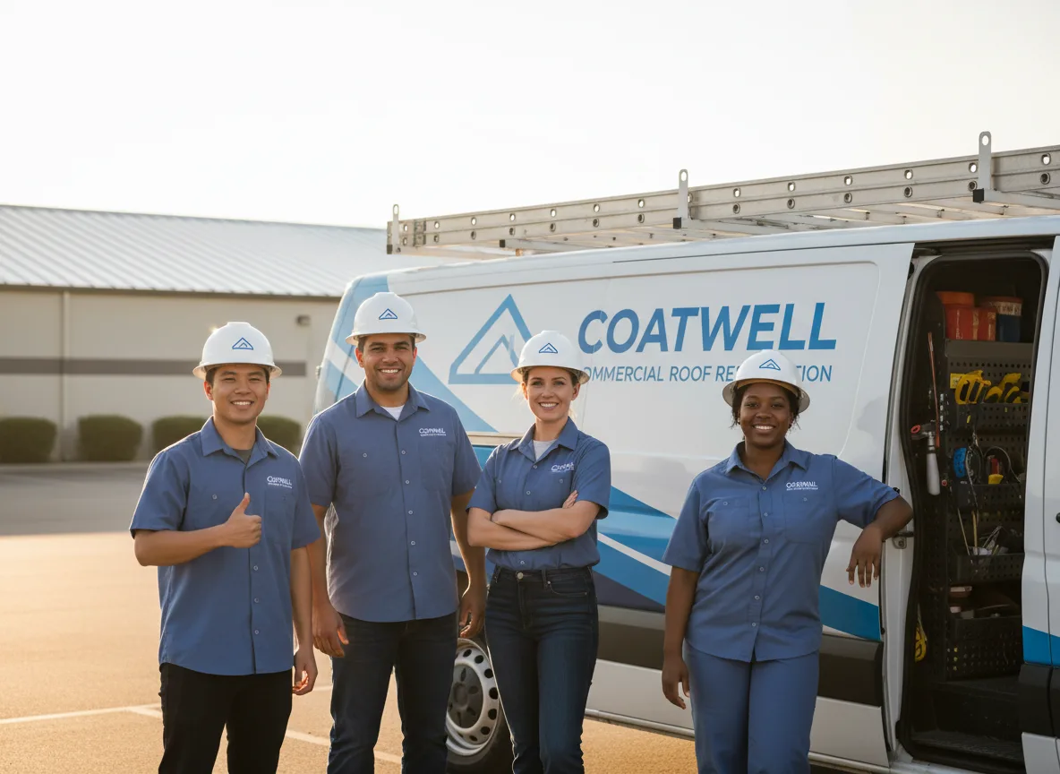 Commercial roof coating company in Sandy Level, VA